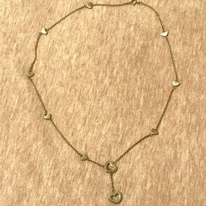 Tiffany & Co open heart adjustable lariat